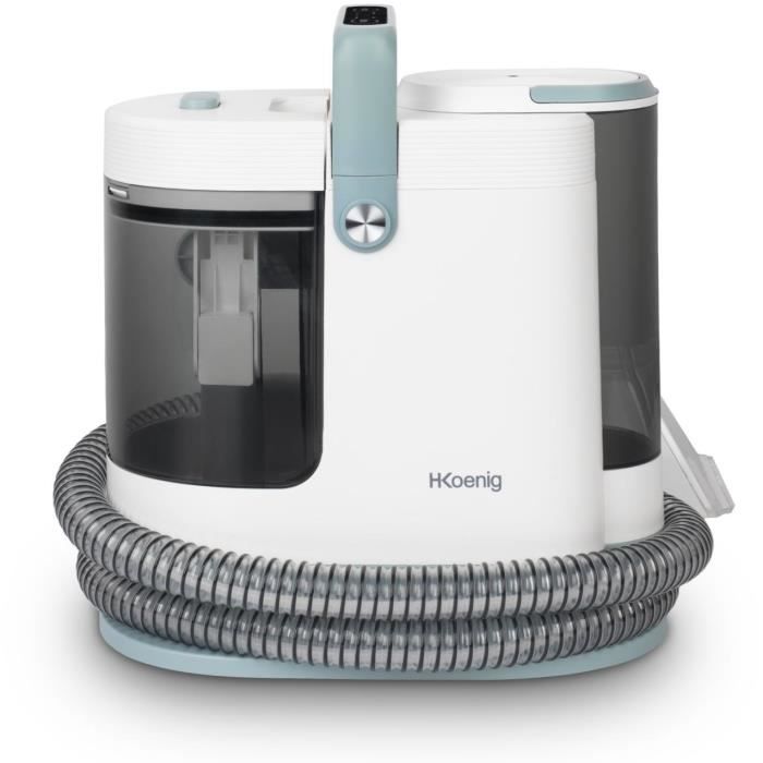 Pulitore per tessuti ad acqua calda e vapore - H.KoeNIG TWT99 - 1700 W - 2 spazzole
