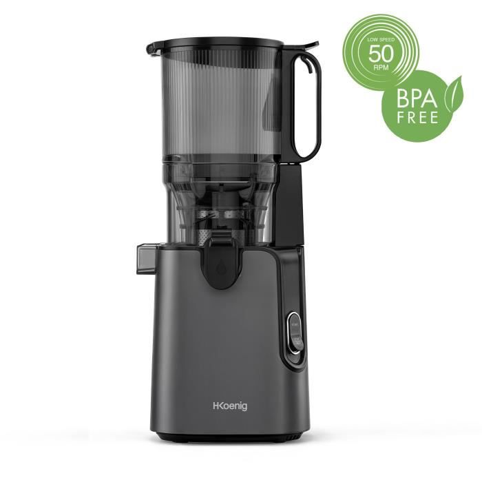 Estrattore di succo a bocca larga - HKoeNIG - GSX26 - 250 W - 1,8 L - Nero