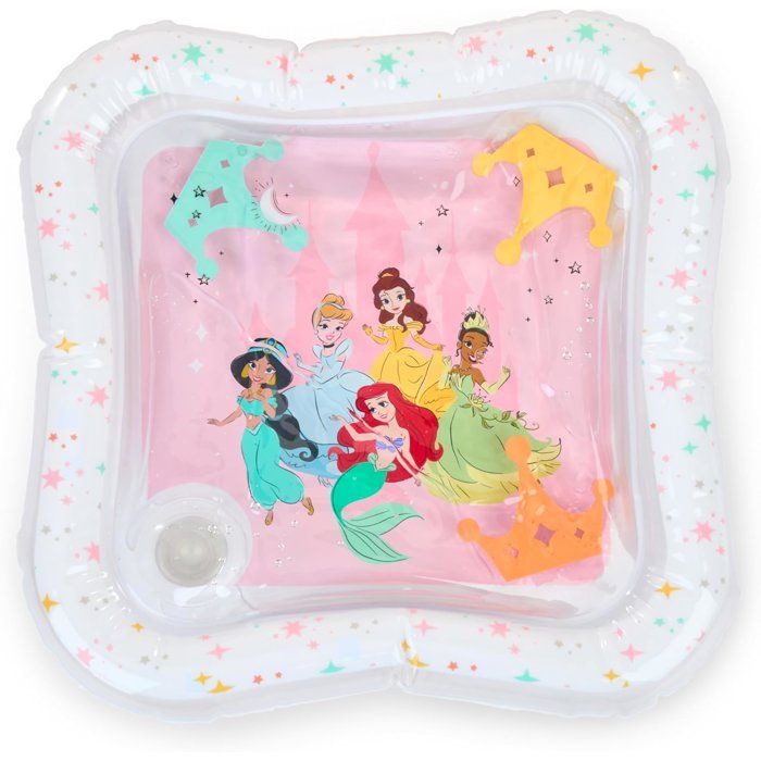Tappetino per l'acqua per neonati - DISNEY BABY - PRINCIPESSE - Gioco sensoriale ed educativo - Gonfiabile - Dalla nascita - Facile da pulire