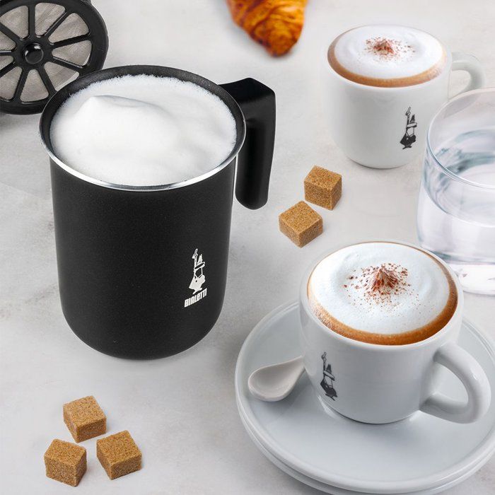 Montalatte manuale - BIALETTI - PERFETTO CREMA - 160 ml - Nero