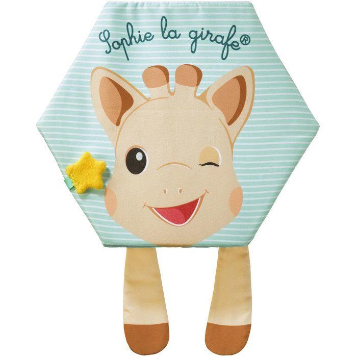 Libro di attivit� e tappetino da gioco - Sophie la giraffa - 7 emozioni - Texture varie - Bianco e nero su entrambi i lati