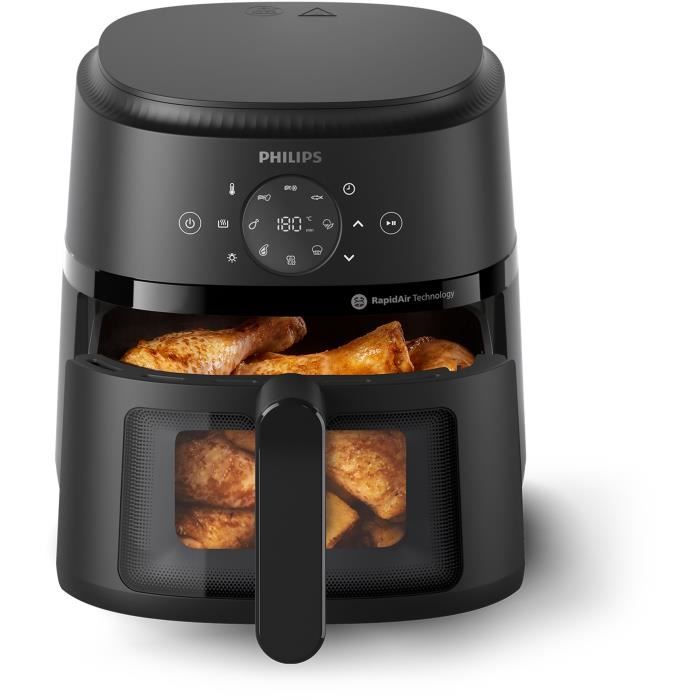 AirFryer - PHILIPS - Serie 2000 - NA220/00 - 4,2 L - 1500 W - 13 modalit� - Nero