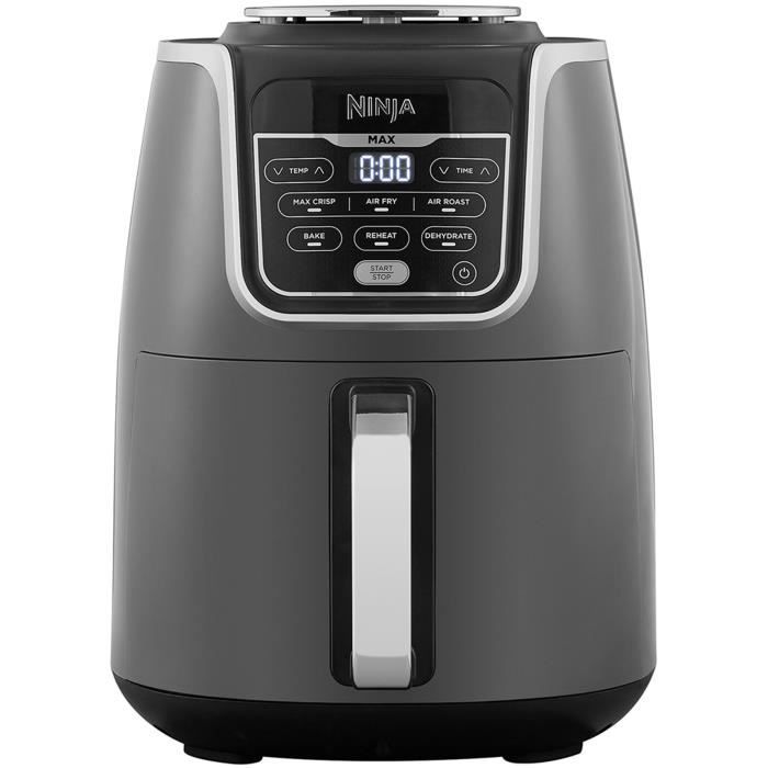 NINJA MAX AF160EU - Friggitrice senza olio - 6 modalit� di cottura preimpostate - Cestello grande capacit� 5,2L - 1750W