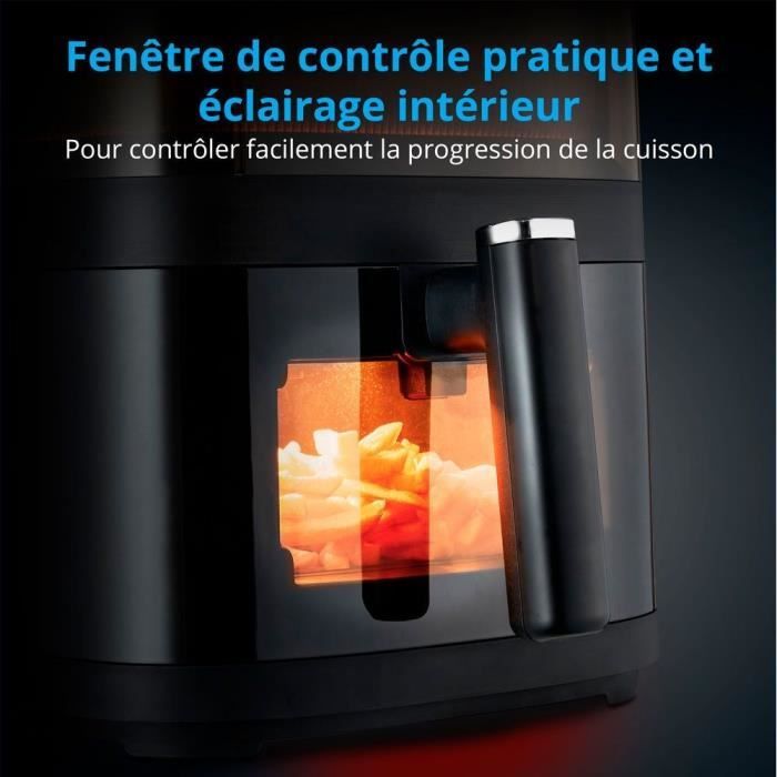 Friggitrice ad aria calda senza olio - MD 11780 - Temperatura fino a 230�C - 10 programmi - 5 L - 1500 Watt