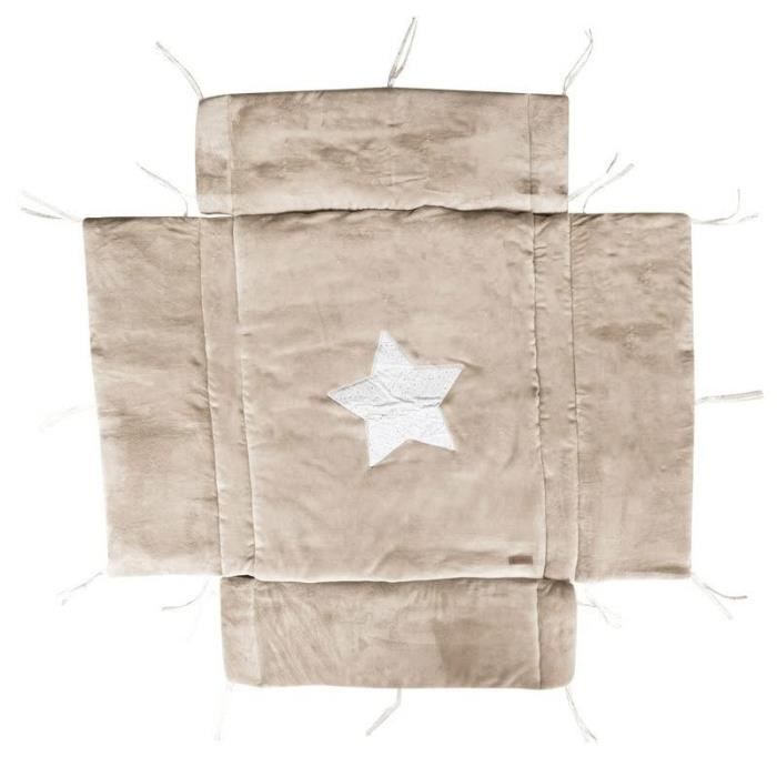 Tappetino per box Domiva - 75x95/100x100 cm - Reversibile - Ghiaia