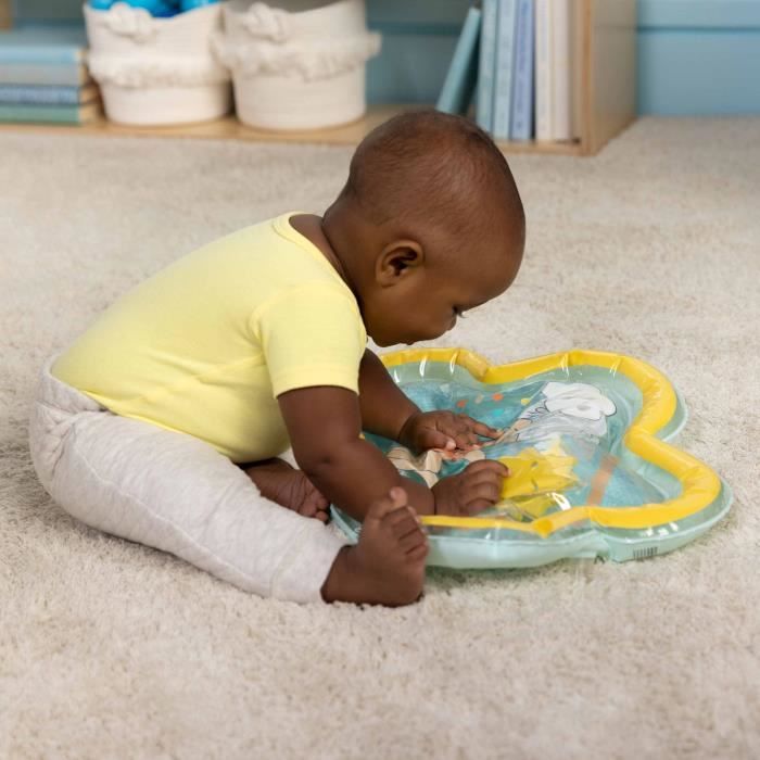 DISNEY BABY -WINNIE- Tappetino per l'acqua per neonati, gioco sensoriale ed educativo, gonfiabile, facile da pulire, pieghevole, dalla nascita