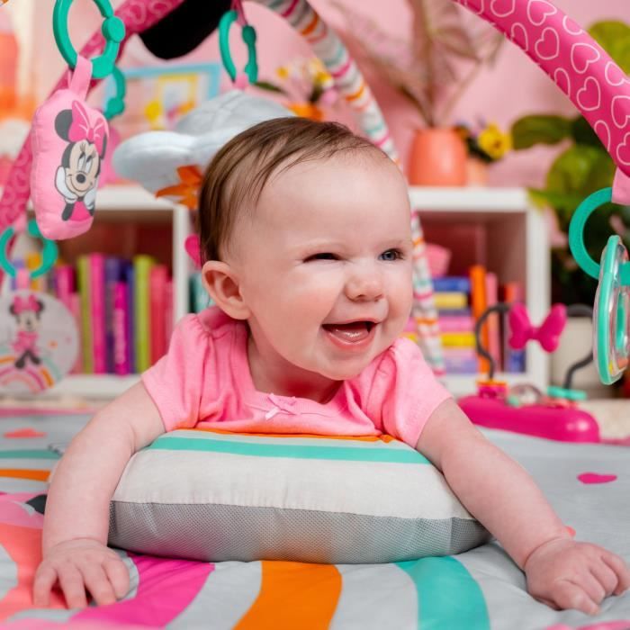 Tappeto gioco Disney Baby MINNIE MOUSE - BRIGHT STARTS - Forever Besties - Con musica e luci - Rosa - Neonati e altro