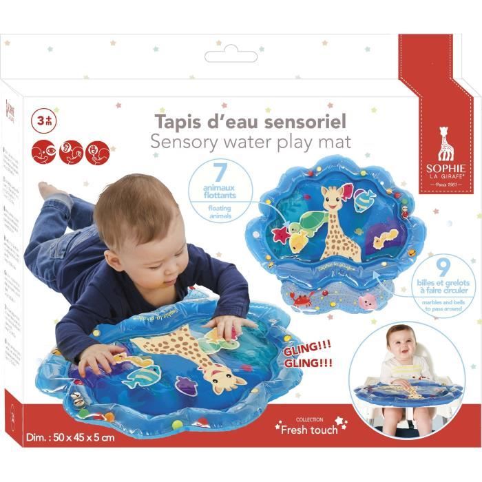 Tappetino sensoriale per l'acqua - SOPHIE LA GIRAFE