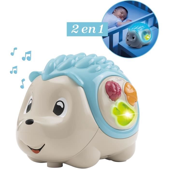 Giocattolo sensoriale a forma di riccio/luce notturna - CHICCO - Giorno e Notte - Blu - Dalla nascita