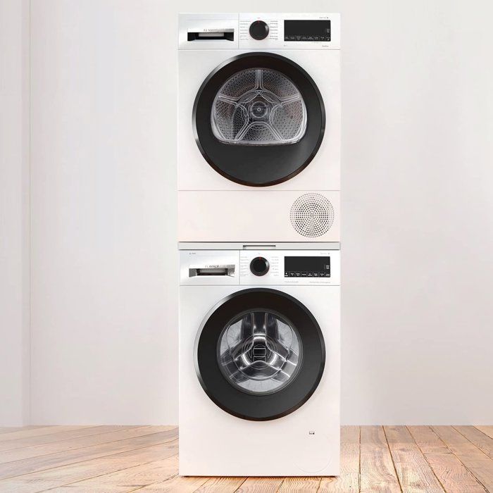 Kit di impilamento - BOSCH - WTZ11400 - Con vassoio scorrevole - 60 cm - Bianco