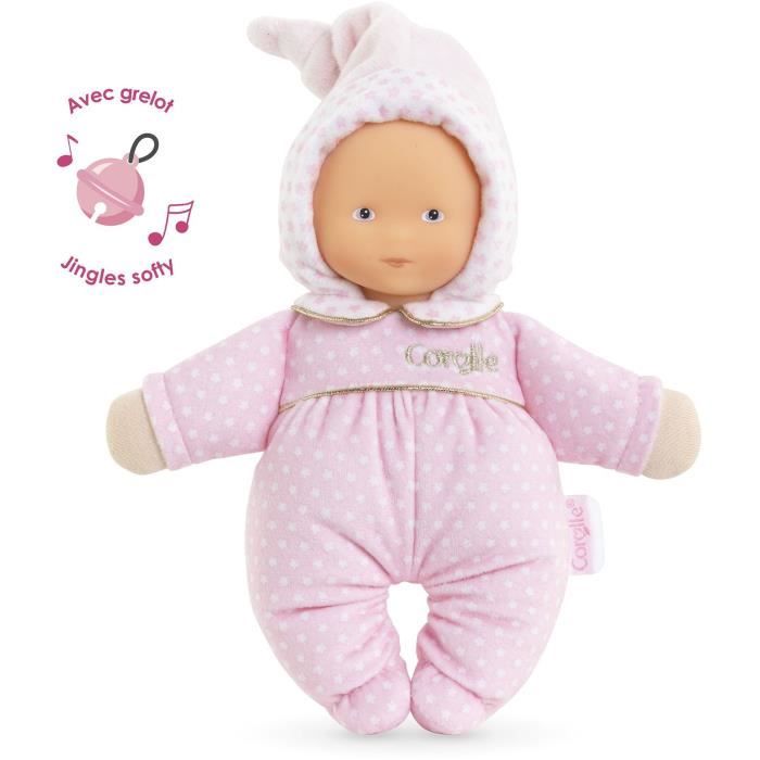 Doudou - COROLLE - Babidoux Reves d'�toiles - 20 cm - Dalla nascita