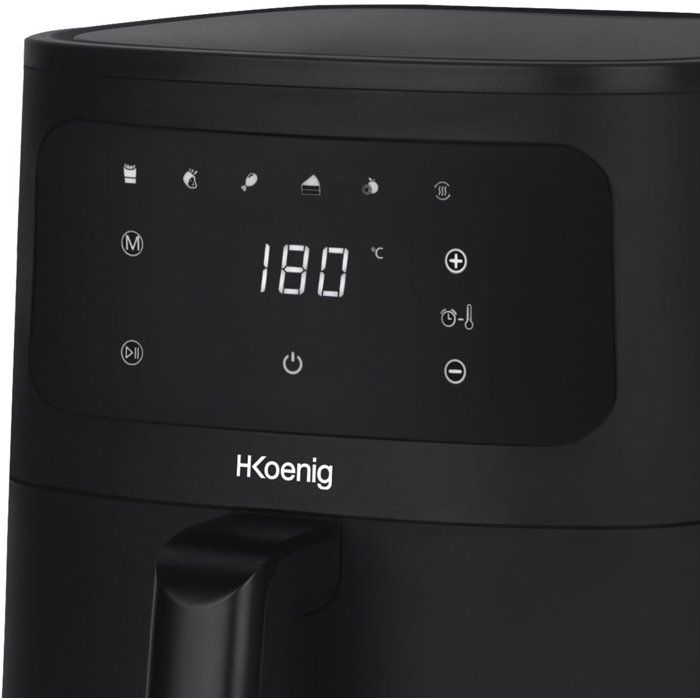 Friggitrice senza olio HKoeNIG - FRY880 - Capacit� 8L - 6 programmi di cottura - 1700W
