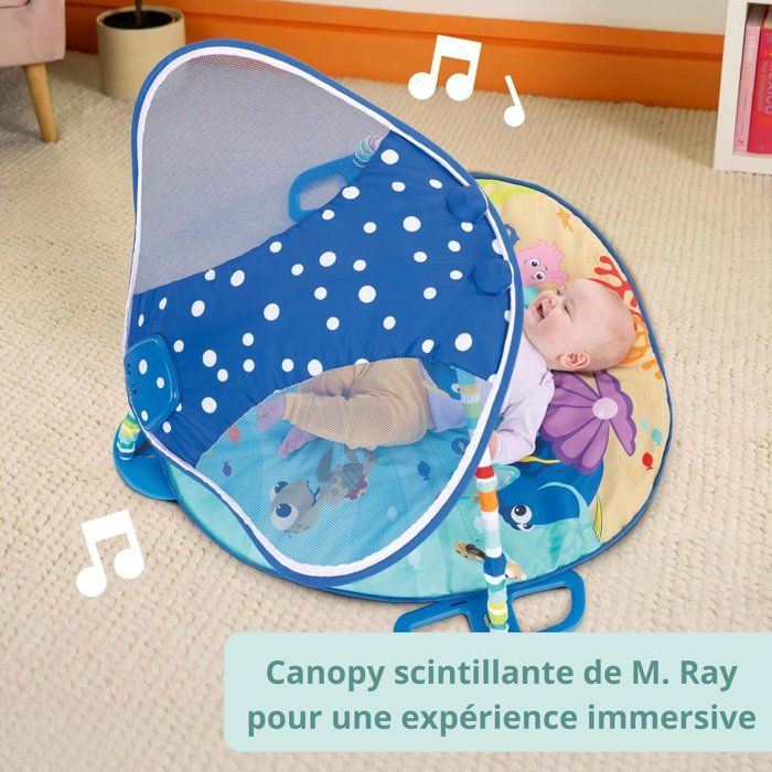 DISNEY BABY Nemo Tappetino risveglio con luce Mr. Ray Ocean �