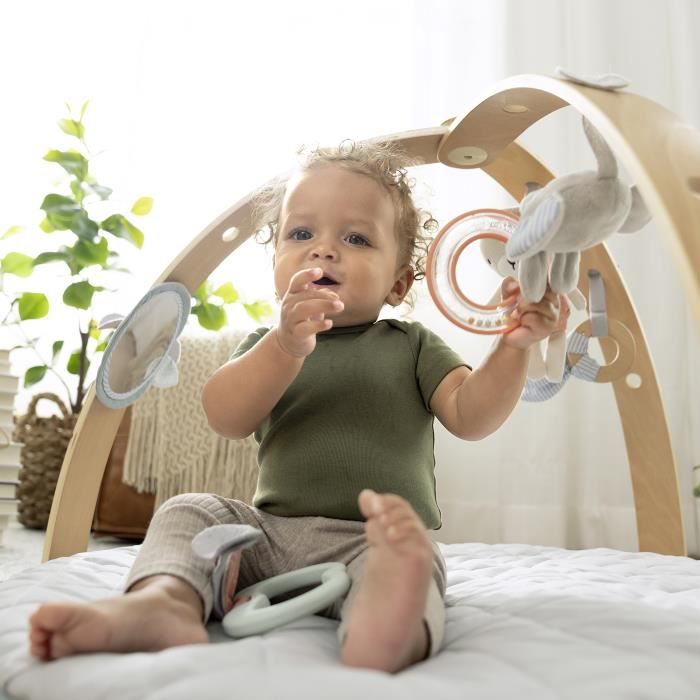 Tappetino gioco INGENUITY Cozy Spot � Piumino reversibile Activity Gym - Loamy �