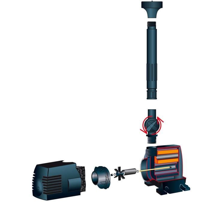 Pompa per laghetto Ubbink Xtra 3900 - portata 3900l / h