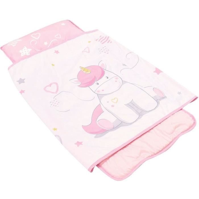 Materassino/Sacco a pelo per bambini - FUN HOUSE - Unicorno - L.55 x P.121 cm