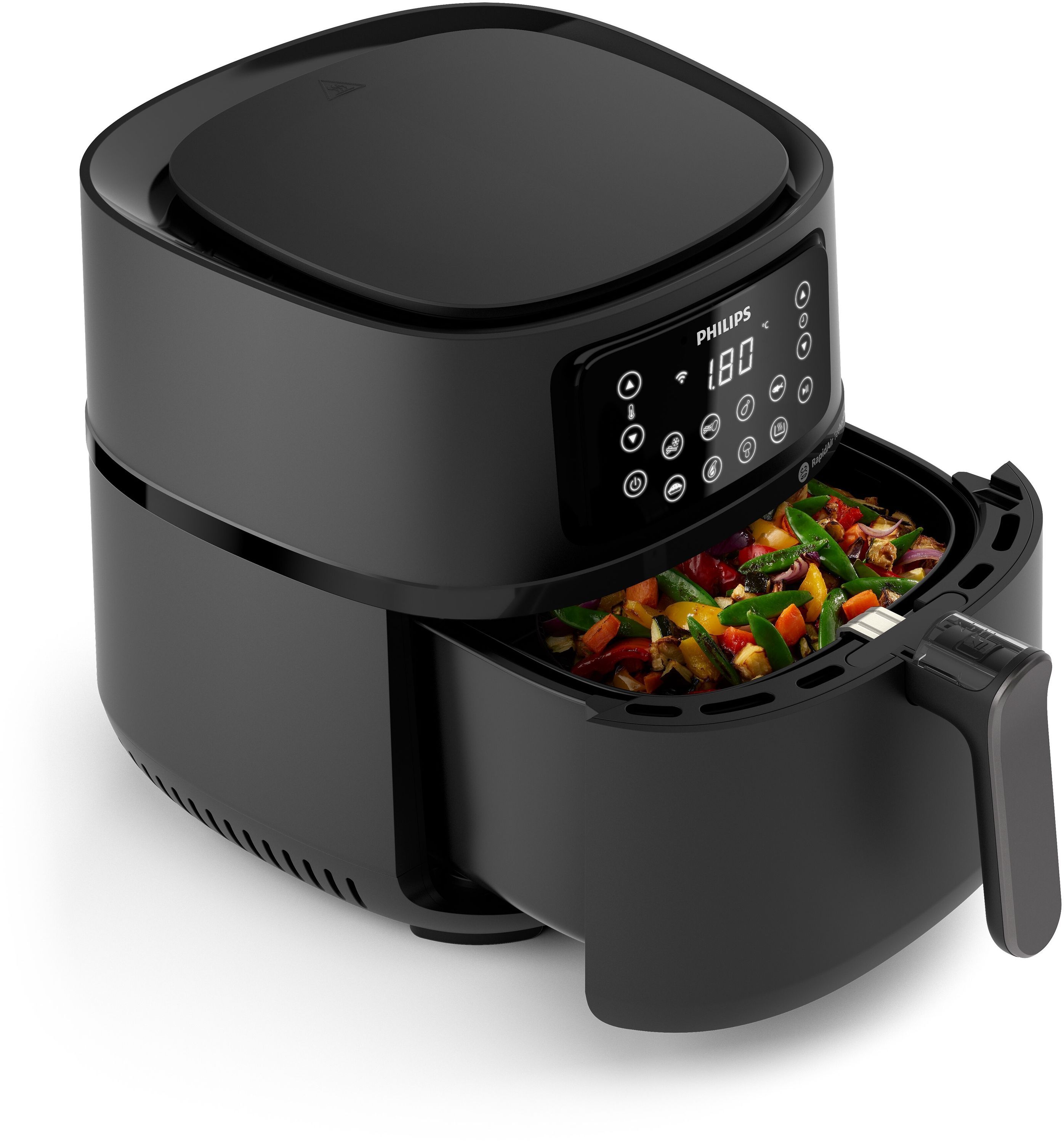 Friggitrice ad aria - PHILIPS - Serie 5000 - connessa - 16 funzioni di cottura - Formato XXL da 7,2 L/1,4 kg