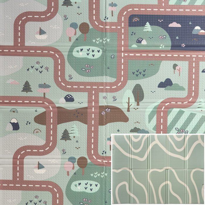 Tappetino per la motricit� XXL - BEABA - Play Life - Landform