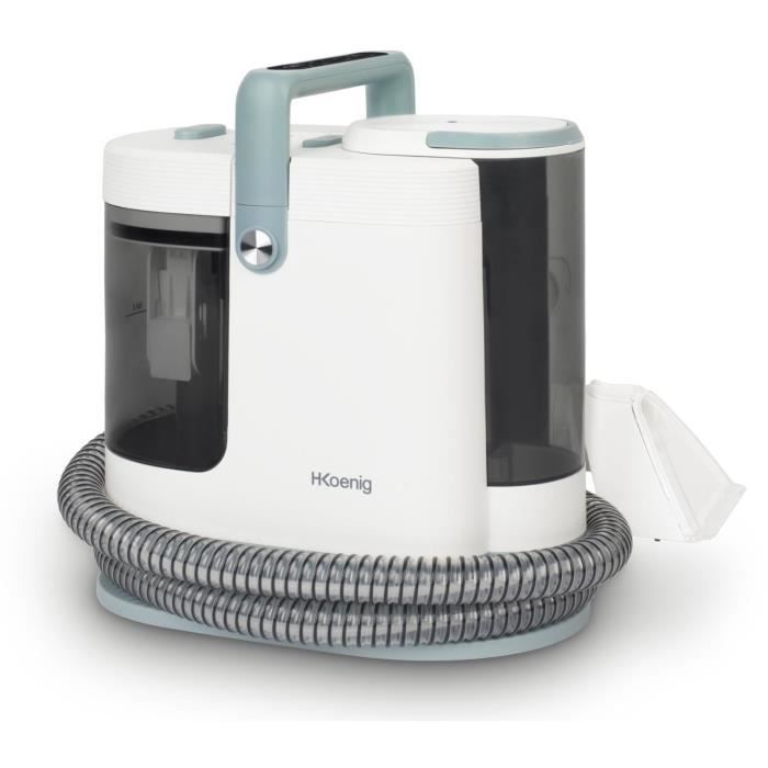 Pulitore per tessuti ad acqua calda e vapore - H.KoeNIG TWT99 - 1700 W - 2 spazzole