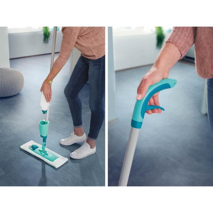 LEIFHEIT Easy Spray XL 56690 - Scopa spray comfort con serbatoio sul manico