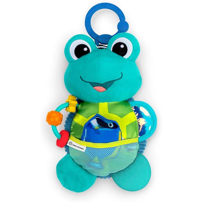 Peluche BABY EINSTEIN Ocean Explorers Neptune's Sensory Sidekick, dalla nascita
