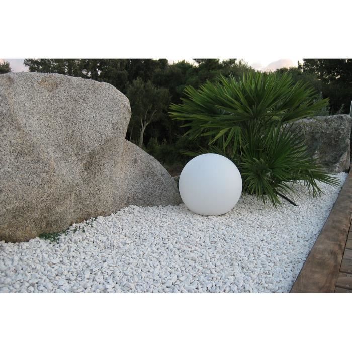 LUMISKY - Sfera filare LED per esterno - bianca BOBBY - base �50cm E27