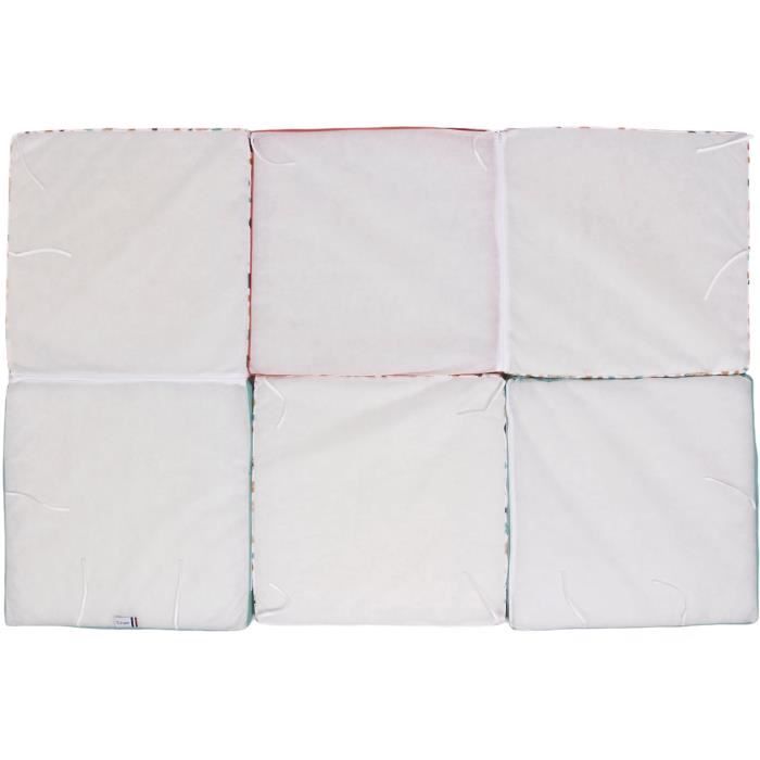 Tappeto da gioco Maxi Malin - TINEO - Tappetino evolutivo 5 in 1 - 180 x 120 cm - Geometrico / Animali divertenti