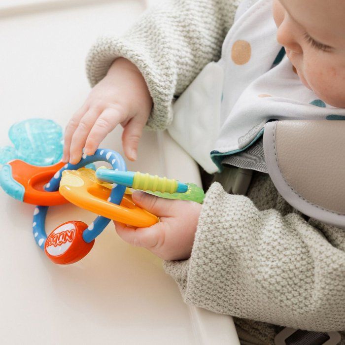 NUBY Anello dentizione Chiavi di refrigerazione 4m +