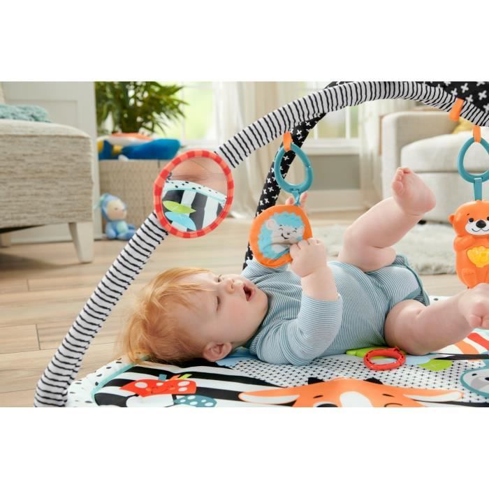 Fisher-Price - Il mio tappetino sensoriale 3 in 1 - Giocattolo per la nascita della prima et�