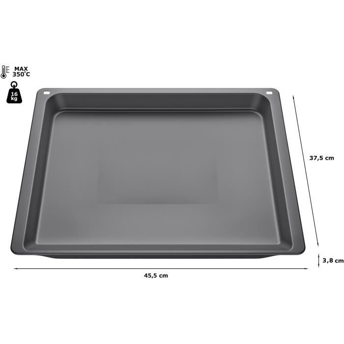 Detergente per forno profondo - BOSCH - HEZ632070 - 38 x 45,5 x 37,5 cm - Smalto antracite