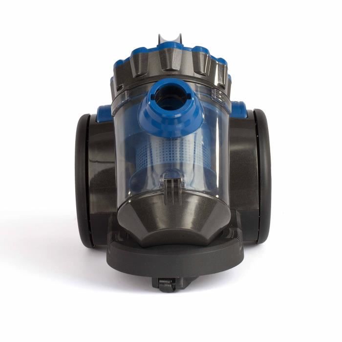 Aspirapolvere multiciclonico senza sacco - LIVOO DOH105B - 700 W - 2 L - 78 dB - Filtro lavabile - Ugello 2 in 1 - Blu / Grigio