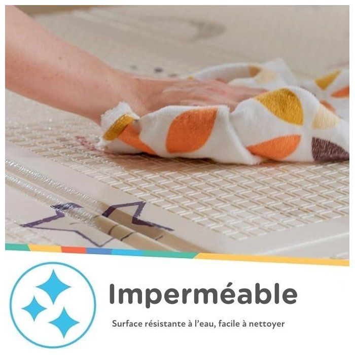 Alfombra de juego reversible - NUBY - 200 x 150 x 1 cm - Safari