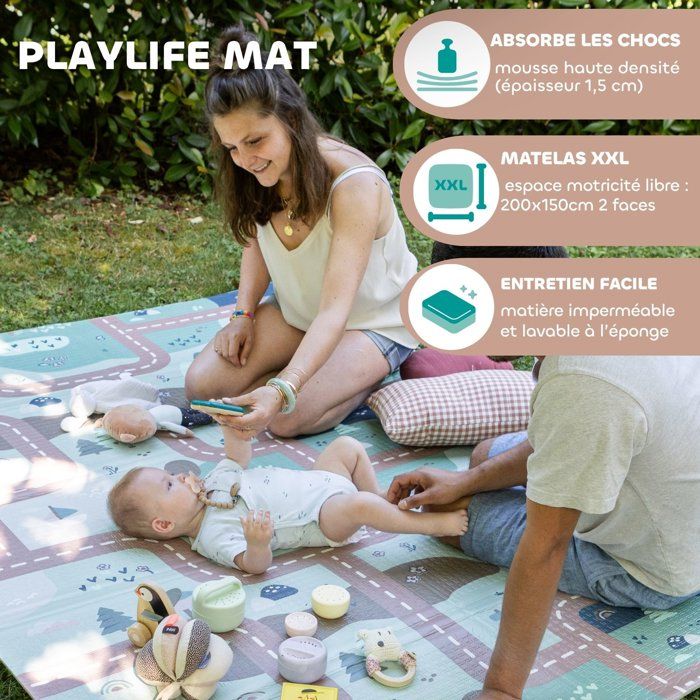Tappetino attivit� XXL - BEABA - Play Life - Arco