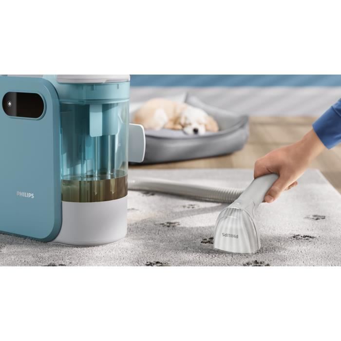 Shampoo smacchiatore - PHILIPS Spot Cleaner XW3193/11 - Pulisce varie superfici tessili - Spazzola larga - Auto Clean