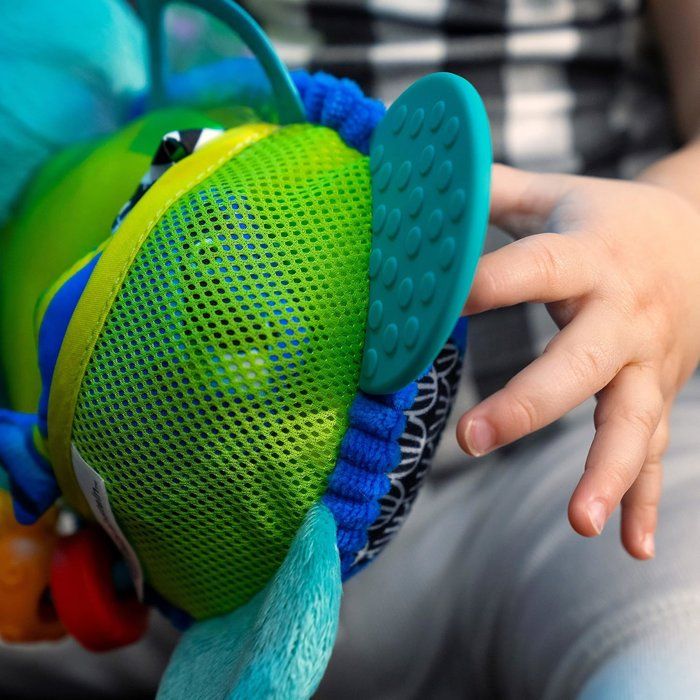 Peluche BABY EINSTEIN Ocean Explorers Neptune's Sensory Sidekick, dalla nascita
