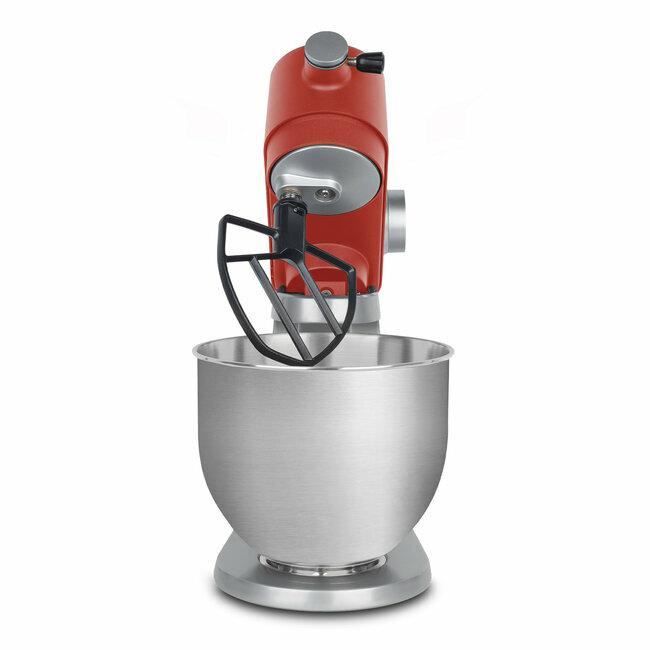 Robot da cucina - HKoeNIG - KM124 - 5L - 8 velocit� - Rosso opaco e argento