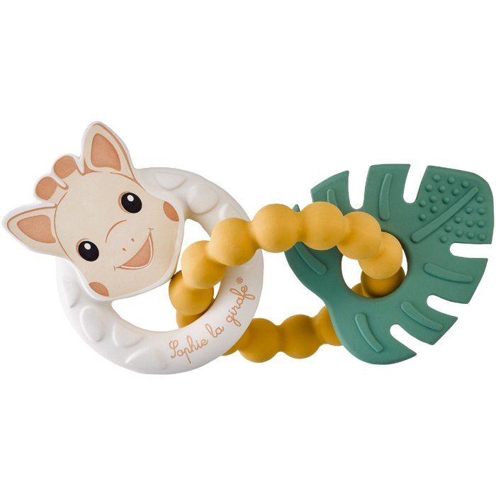Anelli da dentizione - Sophie la giraffa - Tropic'Rings - 3 anelli - Diverse texture