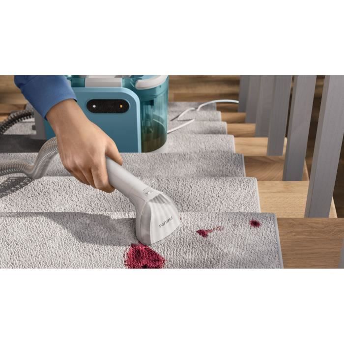 Shampoo smacchiatore - PHILIPS Spot Cleaner XW3193/11 - Pulisce varie superfici tessili - Spazzola larga - Auto Clean
