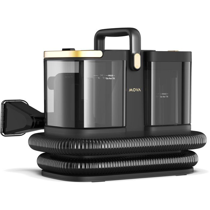 Macchina lavatesta - MOVA S10 Pulitore a vapore - 1500 W - 16.000 Pa - 1800 ml - Nero