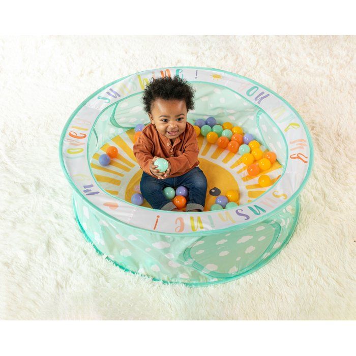 Piscina di palline - INFANTINO - POP UP - 50 palline + borsa portaoggetti