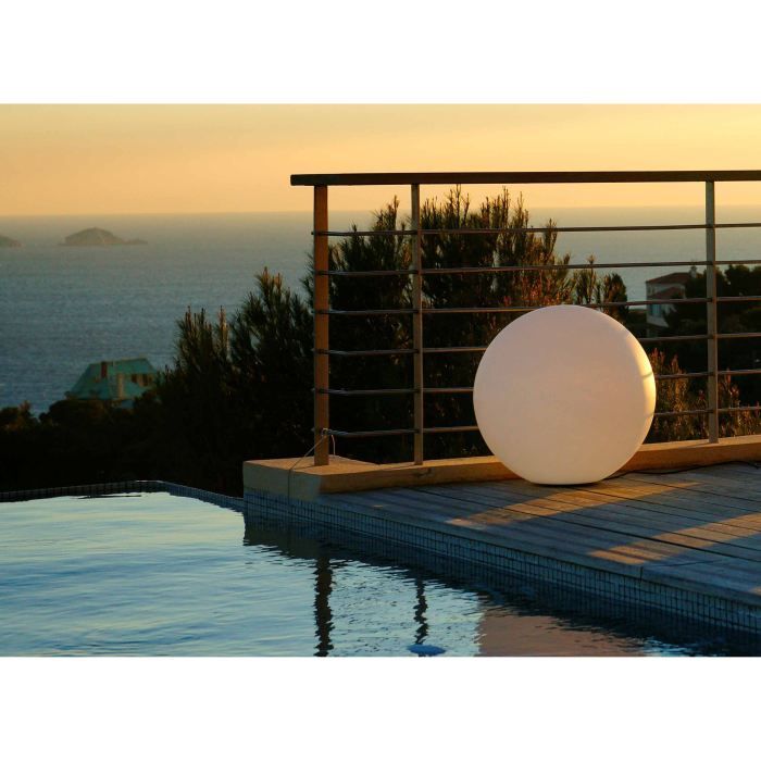 LUMISKY - Sfera filare LED per esterno - bianca BOBBY - base �40cm E27