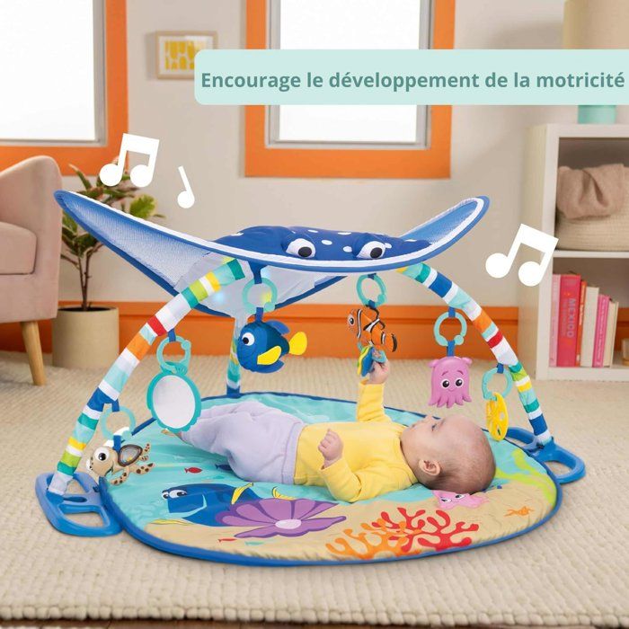 DISNEY BABY Nemo Tappetino risveglio con luce Mr. Ray Ocean �
