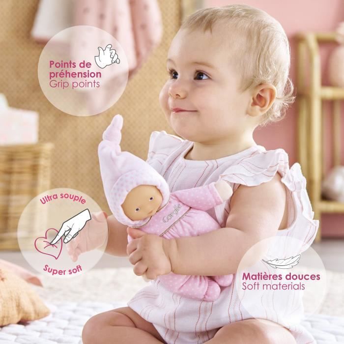 Doudou - COROLLE - Babidoux Reves d'�toiles - 20 cm - Dalla nascita