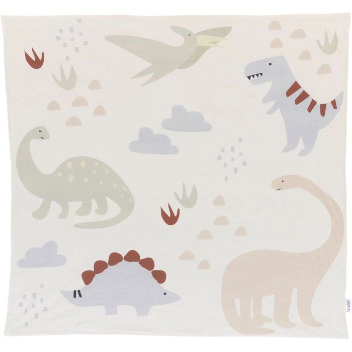 Tappeto gioco portatile - TINEO - 100 x 100 cm - Dinosauri
