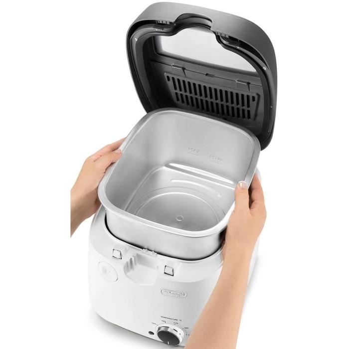 Friggitrice - DELONGHI - FS6035 - 2,4 L - 1700 W - 41,5 x 29 x 26 cm - Grigio