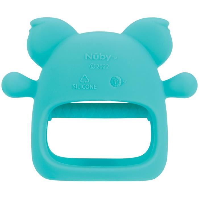 Guanti da dentizione - NUBY - Koala - Silicone - Blu