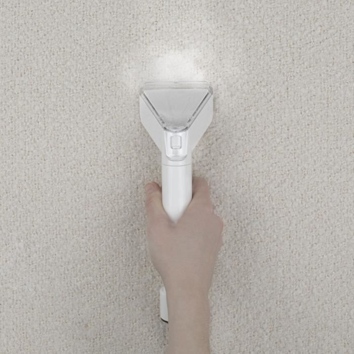 Pulitore per tessuti ad acqua calda e vapore - H.KoeNIG TWT99 - 1700 W - 2 spazzole