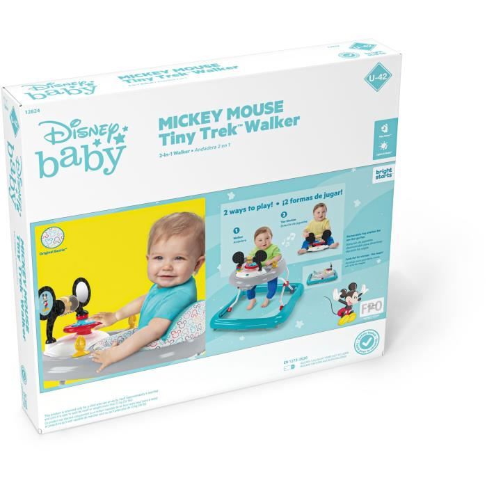 Baby Trotter Disney Disney Baby Mickey Stars - pieghevole - 61 x 69 x 63,5 cm - multicolore - di 6 mesi