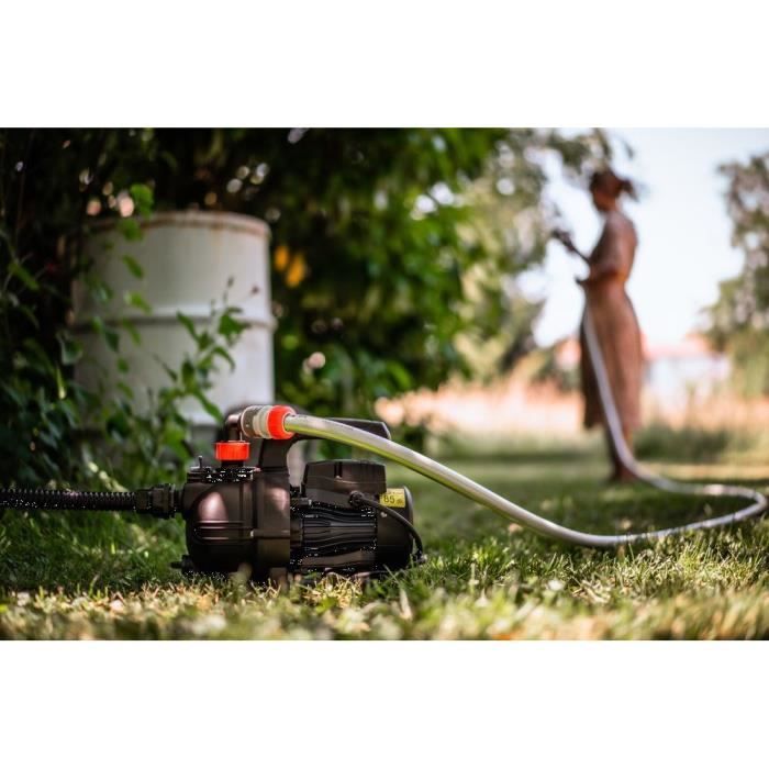 Kit pompa irrigazione + kit aspirazione - SPIDO - 5 m - 800 W - portata 3,6 m�/h - Pressione 3,7 bar