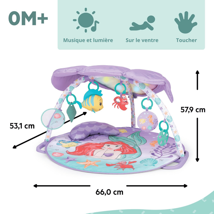 Disney Baby Awakening Carpet La Petite Sirene- 48 x 81 x 81 cm - Multicolor - Birth